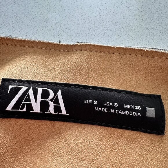 ZARA Faux Suede Jacket - Picture 14 of 14